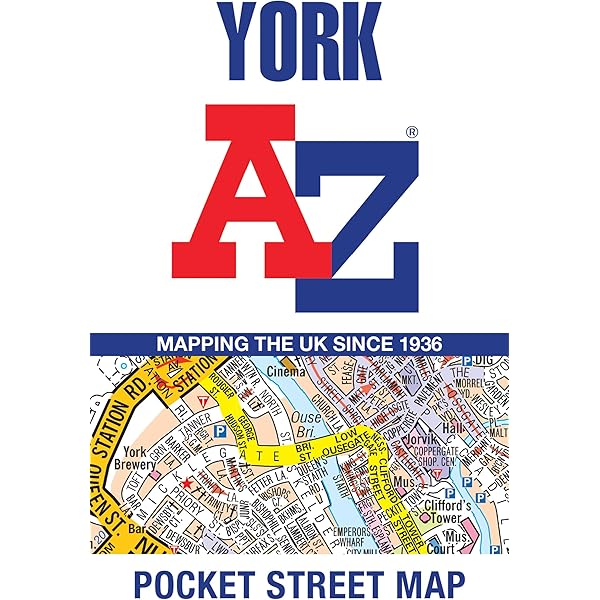 York A-Z Street Atlas: Amazon.co.uk: A–Z maps: 9781843488095